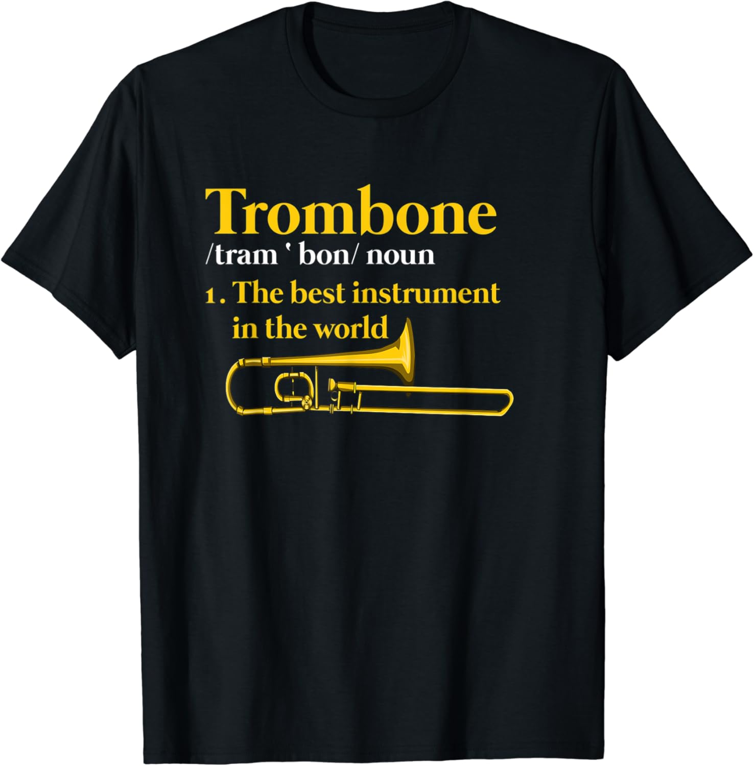 Trombonist Trombone Player Marching Band Definition